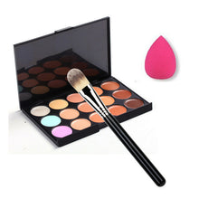 Forward New 15 Color Concealer Palette + Makeup Brush + Sponge Puff Makeup Contour Palette Freeshipping