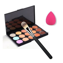 Forward New 15 Color Concealer Palette + Makeup Brush + Sponge Puff Makeup Contour Palette Freeshipping