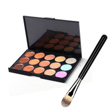 Forward New 15 Color Concealer Palette + Makeup Brush + Sponge Puff Makeup Contour Palette Freeshipping