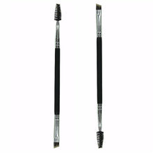 Forward New 1PCS Women Makeup Brushes Bamboo Handle Double Eyebrow Brushes Eyelash Brush + Eyebrow Comb Hot Freeshipping