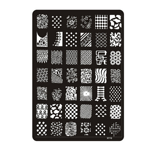 Forward New Nail Stamping Printing Plate Image Stamps Plate Manicure For Nail Art & Tools