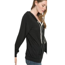 Front Zipper s Shirt Women Black Pink Women Tracksuit Casual Long Sleeve Women Top With Pockets Pink Hoodies Sweatshirt