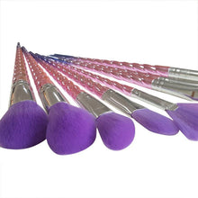 GUJHUI 2017 Hot Sale 8PCS Make Up Foundation Eyebrow Eyeliner Blush Cosmetic Concealer Brushes makeup free shipping Anne