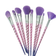GUJHUI 2017 Hot Sale 8PCS Make Up Foundation Eyebrow Eyeliner Blush Cosmetic Concealer Brushes makeup free shipping Anne