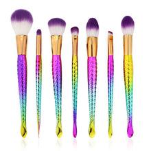 GUJHUI 2017 New Arrivals 7PCS Make Up Foundation Eyebrow Eyeliner Blush Cosmetic Concealer Brushes pinceis maquiagem Anne