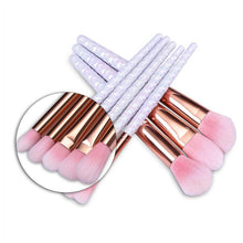 GUJHUI 8PCS Make Up Foundation Eyebrow Eyeliner Blush Cosmetic Concealer Brushes Easy to use and portable kit de pinceis 2017