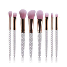 GUJHUI 8PCS Make Up Foundation Eyebrow Eyeliner Blush Cosmetic Concealer Brushes Easy to use and portable kit de pinceis 2017