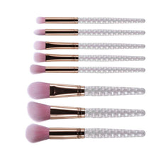 GUJHUI 8PCS Make Up Foundation Eyebrow Eyeliner Blush Cosmetic Concealer Brushes Easy to use and portable kit de pinceis 2017