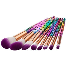 GUJHUI 8PCS Make Up Foundation Eyebrow Eyeliner Blush Cosmetic Concealer Brushes pincel de base Anne