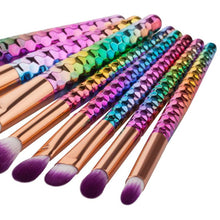 GUJHUI 8PCS Make Up Foundation Eyebrow Eyeliner Blush Cosmetic Concealer Brushes pincel de base Anne