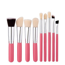 GUJHUI Excellent Quality 9 pcs Cosmetic Makeup Brush Blusher Eye Shadow Brushes Set Kit pinceis conjunto Anne