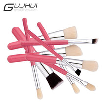 GUJHUI Excellent Quality 9 pcs Cosmetic Makeup Brush Blusher Eye Shadow Brushes Set Kit pinceis conjunto Anne