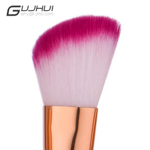GUJHUI New 10PCS Cosmetic Makeup Brush Brushes Set Foundation Powder Eyeshadow pincei de maquiagem profissional Anne