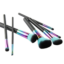 GUJHUI New 7PCS Cosmetic Makeup Brush Makeup Brush Eyeshadow Brush pinceaux maquillage 2017 Very popular Anne