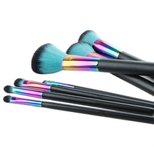 GUJHUI New 7PCS Cosmetic Makeup Brush Makeup Brush Eyeshadow Brush pinceaux maquillage 2017 Very popular Anne