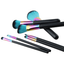 GUJHUI New 7PCS Cosmetic Makeup Brush Makeup Brush Eyeshadow Brush pinceaux maquillage 2017 Very popular Anne