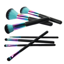GUJHUI New 7PCS Cosmetic Makeup Brush Makeup Brush Eyeshadow Brush pinceaux maquillage 2017 Very popular Anne