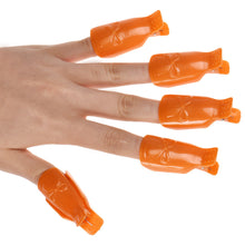 Goforward 10Pcs/Set Plastic Nail Art Soak Off Cap Clip UV Gel Polish Remover Wrap