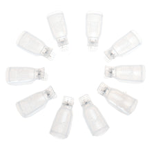 Goforward 10Pcs/Set Plastic Nail Art Soak Off Cap Clip UV Gel Polish Remover Wrap