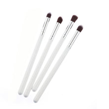 Gold Silver Color 4Pcs Makeup Cosmetic Tool Eyeshadow Eye Contour Powder Foundation Blending Brush Set pinceaux maquillage Anne
