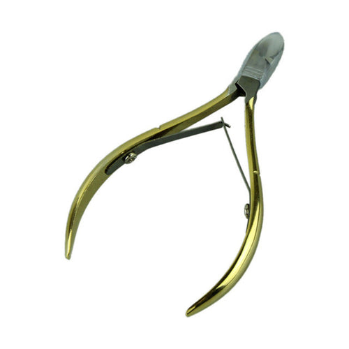 Good Quality Cuticle Dead Skin Nippers Manicure Pedicure Stainless steel cobalt Nail Care Tool gold Use Finger Toe Anne