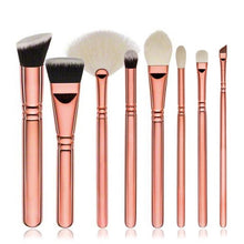 HOT New Arrival 8pcs Cosmetic Makeup Brush Blusher Eye Shadow Brushes Set Kit Made from high-grade synthetic fibers Anne