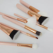 HOT New Arrival 8pcs Cosmetic Makeup Brush Blusher Eye Shadow Brushes Set Kit Made from high-grade synthetic fibers Anne
