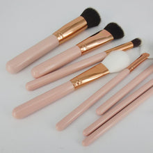 HOT New Arrival 8pcs Cosmetic Makeup Brush Blusher Eye Shadow Brushes Set Kit Made from high-grade synthetic fibers Anne