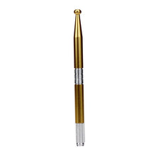 HOT New Arrival Silicone,plastic,Stainless Steel Permanent Makeup Microblading Eyebrow Tattoo kit Pen Needle Paste Skin Ruler