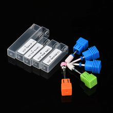 HOT New Arrival wiping away nail gel 5PC Ceramic Nail File Drill Bit Tools For Nail Art Machine Grinding Stone Head Anne