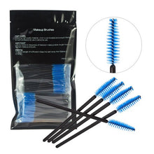 HUAMIANLI 100% brand new and high quality 100PCS Make Up Brush Synthetic Fiber One-Off Disposable Eyelash Brush maquillaje Anne