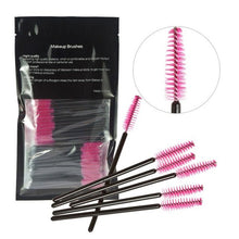 HUAMIANLI 100% brand new and high quality 100PCS Make Up Brush Synthetic Fiber One-Off Disposable Eyelash Brush maquillaje Anne