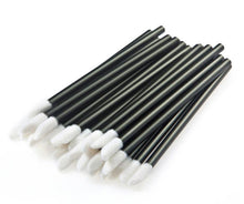 HUAMIANLI 100PCS Disposable MakeUp Lip Brush Lipstick Gloss Wands Applicator Make Up Tool pincel maquiagem profissional Anne