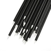 HUAMIANLI 100pcs Disposable Eyeliner Makeup Wand Applicator Cosmetics Brush Tools Easy and convenient to use oval brushes Anne