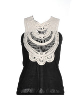 Handmade Crochet Hollow Fashion Elegant Summer Tank Top Sexy Fashion Vest Casual Tank 2016 Ladies Shirt Boho Pattern Bohemian