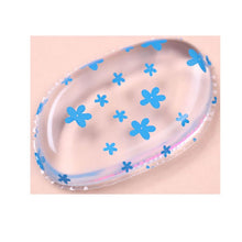 High Quality 100% Star Hot Silicone Sponge Makeup Puff For Liquid Foundation BB Cream Beauty Essentials 2pcs Anne