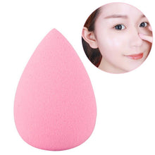 High Quality 10PC Pro Water Droplets Sponge Makeup Foundation Puff esponja de silicone 2017 Anne