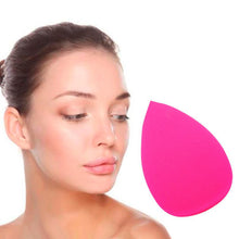 High Quality 10PC Pro Water Droplets Sponge Makeup Foundation Puff esponja de silicone 2017 Anne