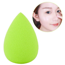 High Quality 10PC Pro Water Droplets Sponge Makeup Foundation Puff esponja de silicone 2017 Anne