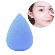 High Quality 10PC Pro Water Droplets Sponge Makeup Foundation Puff esponja de silicone 2017 Anne