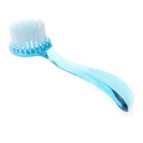 High Quality 14*3CM plastic Material Phototherapy Acrylic Nails Clean Long-Handled Brush Dust Anne