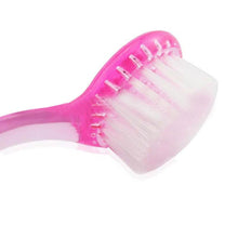 High Quality 14*3CM plastic Material Phototherapy Acrylic Nails Clean Long-Handled Brush Dust Anne