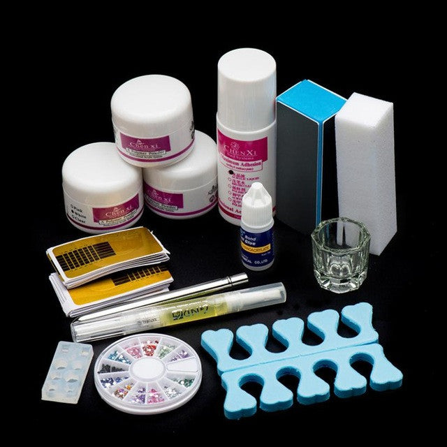 High Quality 14 Pro Acrylic Liquid Primer Nail Art Brush Tips Tool Set Kit Suitable for professional use or home use Anne