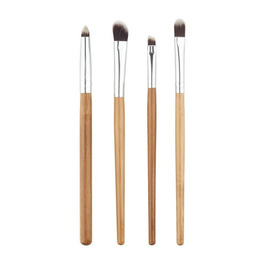 High Quality 4Pcs Cosmetic Eyebrow Eyeshadow Brush Makeup Brush Sets Kits Tools pincel de base Anne