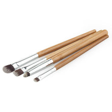 High Quality 4Pcs Cosmetic Eyebrow Eyeshadow Brush Makeup Brush Sets Kits Tools pincel de base Anne