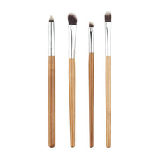 High Quality 4Pcs Cosmetic Eyebrow Eyeshadow Brush Makeup Brush Sets Kits Tools pincel de base Anne