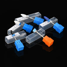 High Quality Brush 5PC Ceramic Nail Drill Bit Tool Smooth Top Rotary File Manicure Pedicure Shank Anne