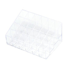 High Quality Generic 24 Stand Trapezoid Clear Lipstick Lotion Makeup Cosmetic Holder Case Storage Display Stand Shelf Tool #45