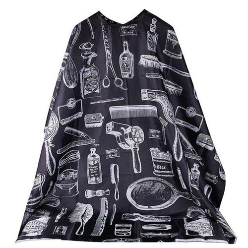 High quality Cartoon Pattern Cutting Hair Waterproof Cloth Salon Barber Cape Hairdressing Hairdresser Apron Haircut capes #65S