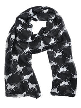Horse Print Chiffon Scarf Wrap Shawl Soft Neck Women Scarves Womens Summer Scarves Spring Quality New Arrival 2016 Lady Fashion
